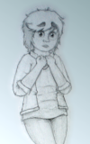 A character in a story I'm writing, which as of posting this, may become a visual novel, animated series or game.